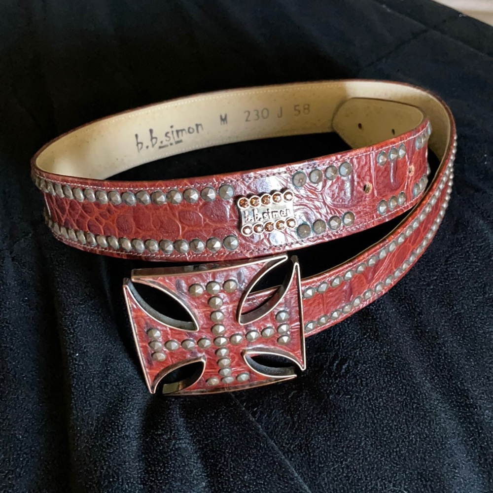 b.b. simon women’s belt